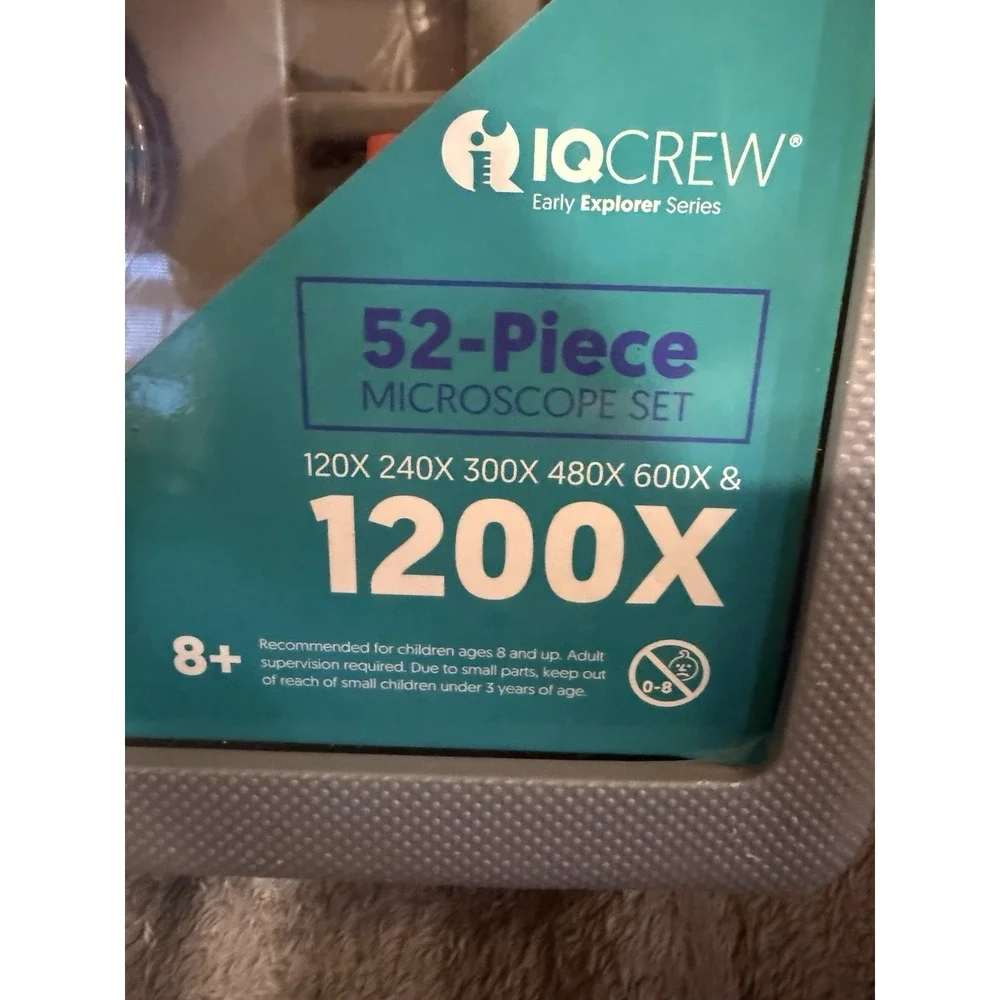 IQCREW Early Explorer Series‎ 52 Pieces Microscope Set EUC